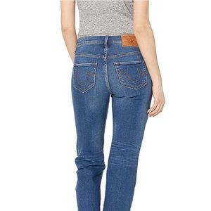 True Religion Women's High Rise Starr Chewed Hem